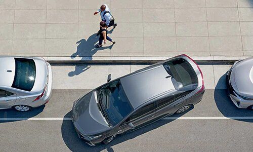 Take the guess work out of parking with Toyota Safety Sense.